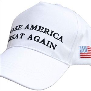 White MAGA Hat